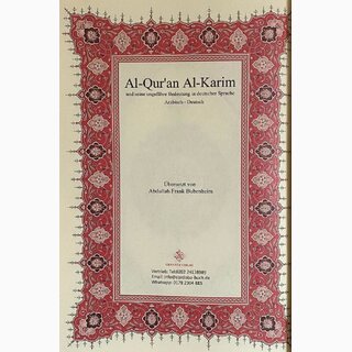 Medina Quran und seine ungefhre Bedeutung in deutscher Sprache